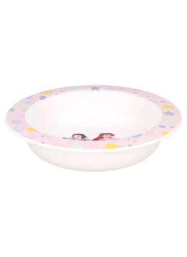 Compact Plastic Bowl Disney Princess, Perfect for Kids’ Mealtime Magic (W16 x D16 x H4)cm