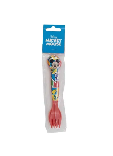 2 PCS Cutlery Set Mickey Mouse Better Together, Ideal for Kids’ Mealtimes (W1.5 x D9 x H22)cm - Red