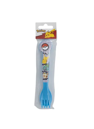 2 PCS Cutlery Set Pokémon Distorsion, Ideal for Kids’ Mealtimes (W1.5 x D9 x H22)cm - Blue