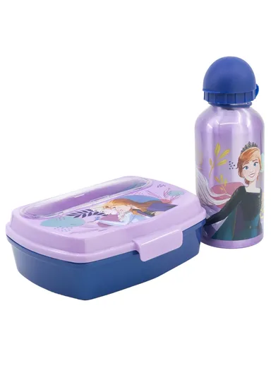 Frozen Trust The Journey 4-Piece Urban BTS Set, Ideal for Kids' Snacks on the Go