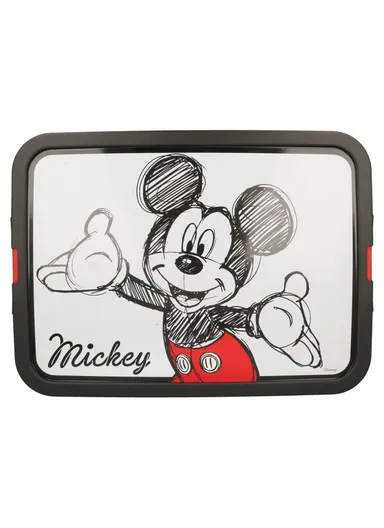 23L Mickey Fancy Storage Click Box, Kids' Room Organization (W28.7 x D38.7 x H27)cm
