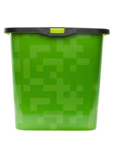 23L Minecraft Storage Click Box, Kids' Room Organization (W28.7 x D38.7 x H27)cm