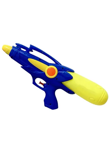 Plastic Funny Toy Water Gun with Removable Water Tank, For Kids (L36 x W16)cm - Blue
