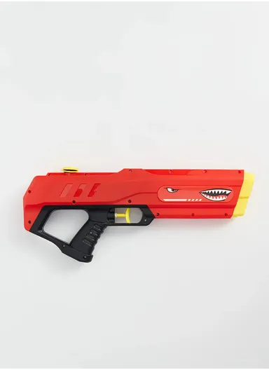 Plastic Water Gun High Pressure For Kids (L37 x W14)cm- Red