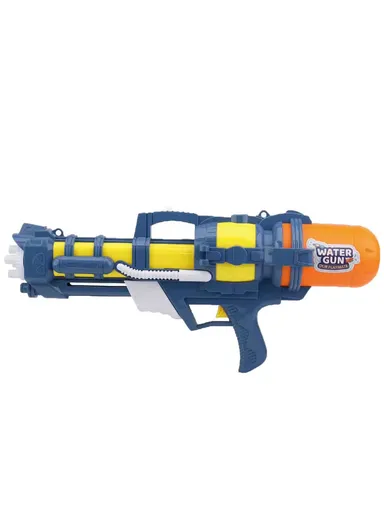 Water Gun Toy Colorful Design with 1.5L Water Tank For Kids (L62 x W28)cm- Blue