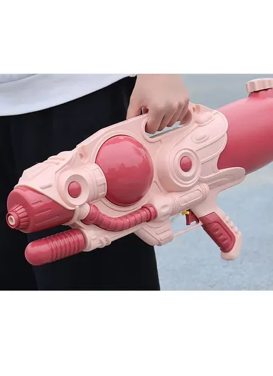 1.4L Large Capacity Plastic Water Gun Mixed Colors High Pressure For Kids &amp; Adults (L62 x W28)cm- Blue