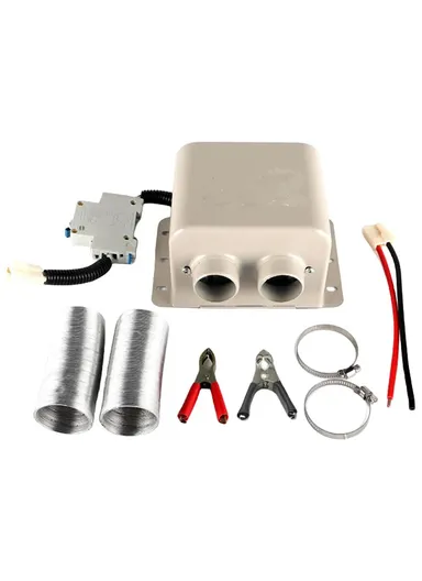 24V 800W Dual Hole Car Heater Window Defrosting Defogging Vehicle Interior PTC Heater