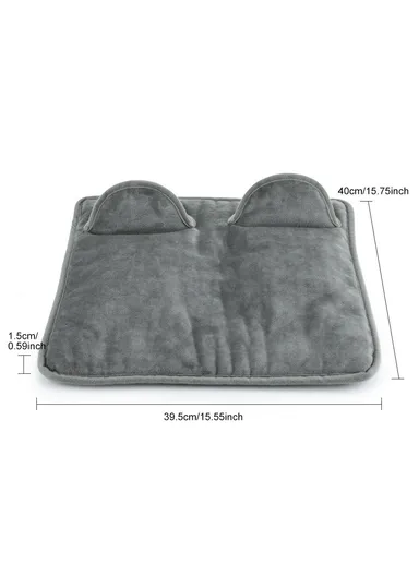 9 Gears Winter Electric Feet Warmer Adjustable Foot Warming Mat Heating Pad with Timer - EU Plug