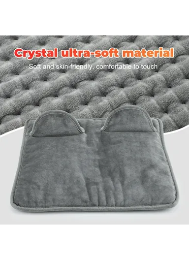 9 Gears Winter Electric Feet Warmer Adjustable Foot Warming Mat Heating Pad with Timer - EU Plug