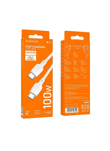 Super Power 100W Fast Charging Data Cable, High-Speed Charging &amp; Data Transfer