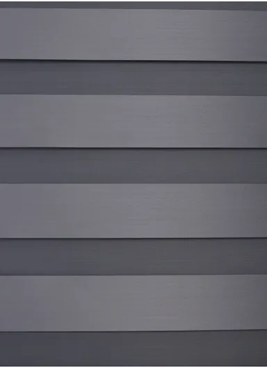 120x220cm Crease-Free Waterproof Full Blackout Polyester Fabric Roller Curtain - Dark Grey