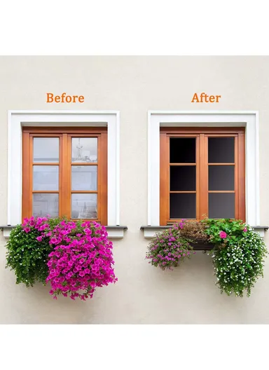 Solar Window Film Ultra Super Dark Black (L300 x W50)cm - Fumé