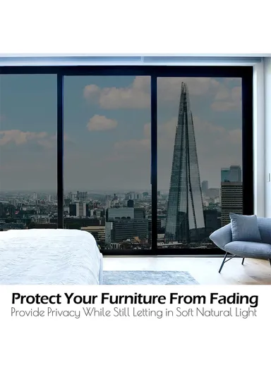 Solar Window Film Ultra Super Dark Black (L300 x W50)cm - Fumé