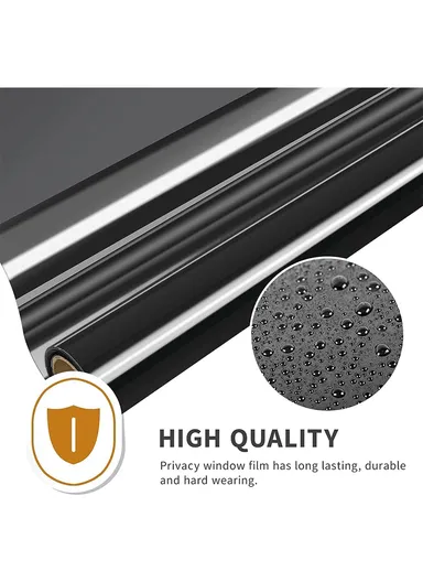 Solar Window Film Ultra Super Dark Black (L300 x W50)cm - Fumé