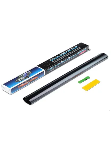 Solar Window Film Ultra Super Dark Black (L300 x W50)cm - Fumé