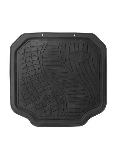 5-Pcs / Set Car Front+Rear Floor Mat, Anti-Slip Vehicle Interior Floor Mat, Washable Floor Mat - Black 