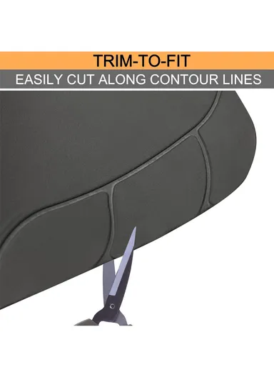 5-Pcs / Set Car Front+Rear Floor Mat, Anti-Slip Vehicle Interior Floor Mat, Washable Floor Mat - Black 