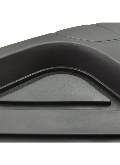 5-Pcs / Set Car Front+Rear Floor Mat, Anti-Slip Vehicle Interior Floor Mat, Washable Floor Mat - Black 