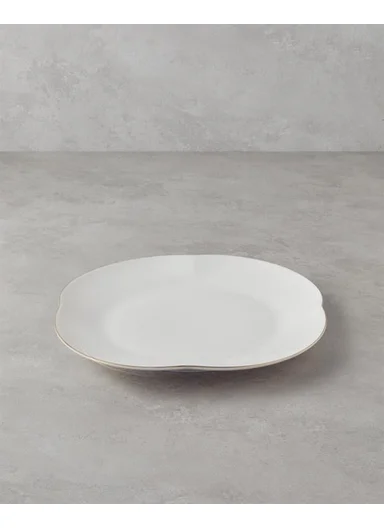 Aren Porcelain Serving Plate 25 cm Gold