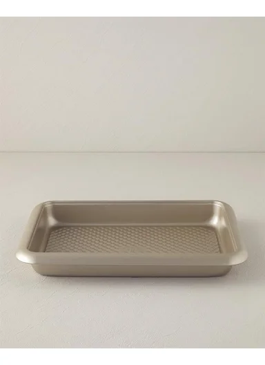 Patisserie Tray Carbon Steel Cake Mold 37x27 cm Champagne