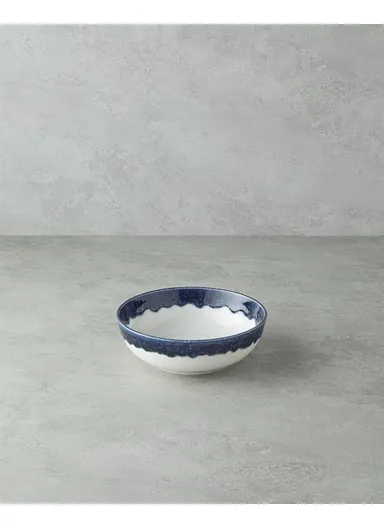 Larry Porcelain Bowl 19 cm Navy Blue