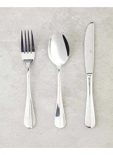 Azul Stainless Steel Cutlery Set 18 Pieces for 6 People Silver