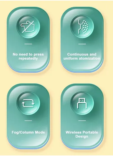 280ml Leak-proof, Refillable &amp; Rechargeable Electric Oil Sprayer ZMJ-29 - Pink