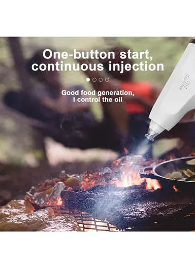 280ml Leak-proof, Refillable &amp; Rechargeable Electric Oil Sprayer ZMJ-29 - Pink