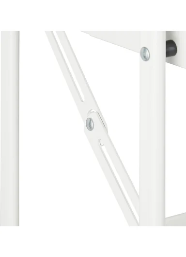 Wheeled Heavy-Duty Carbon Steel Trolley 75KG Capacity, Foldable &amp; Easy to Move - Black