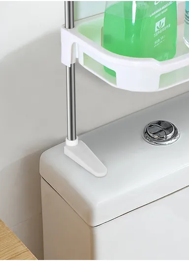 3-Layer Over-Toilet Storage Rack, Compact Design (W30 x D14 x H88)cm 8818 - White