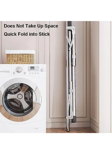 2-Bar Extendable X-Shape Clothes Airer (1.3M–2M) – Foldable Stainless Steel Drying Rack for Indoor &amp; Outdoor Use