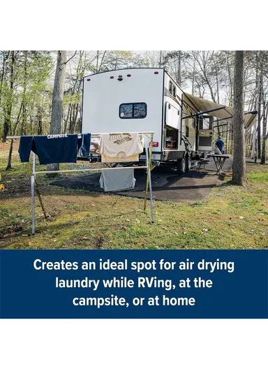 3-Bar Extendable X-Shape Clothes Airer (1.3M–2M) – Foldable Stainless Steel Drying Rack for Indoor &amp; Outdoor Use