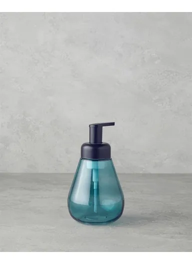 Swita Glass Bathroom Liquid Soap Dispenser 18 cm Light Green