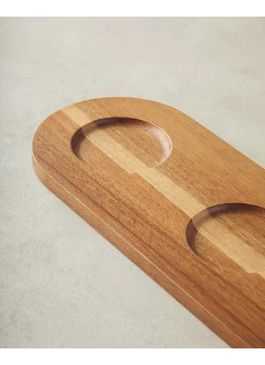 Orient Acacia 4 Pieces Presentation 12x36 cm Dark Brown