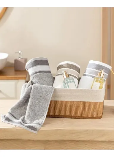 Gina Bamboo Basket 36x26x14 cm Light Brown