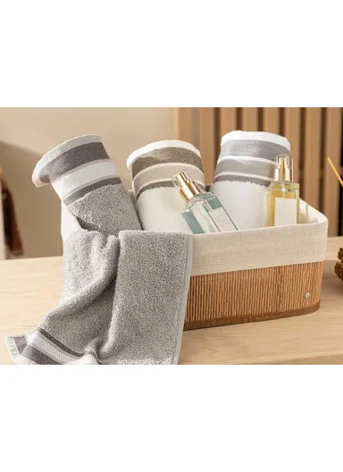 Gina Bamboo Basket 36x26x14 cm Light Brown