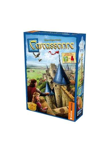 Carcassonne, Tile-Laying Strategy Game for Building the Countryside