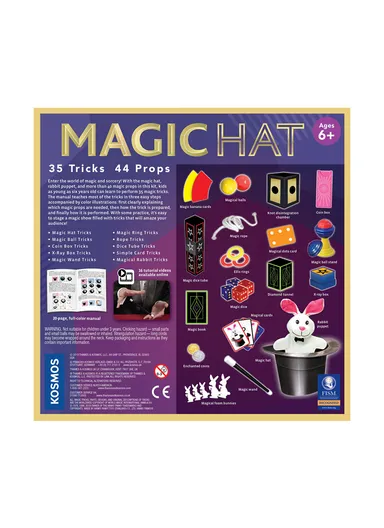 Magic Hat &amp; Props Set, Perfect for Young Aspiring Magicians