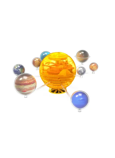 Solar System Orrery Kit, Educational Model Building