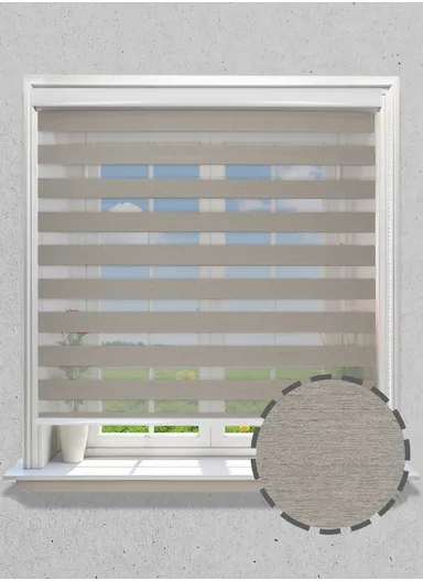 150x150cm Crease-Free Waterproof Blackout High Shading Polyester Fabric Roller Curtain - Beige