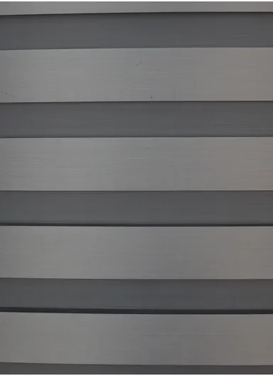 120x150cm Crease-Free Waterproof Full Blackout Polyester Fabric Roller Curtain - Grey