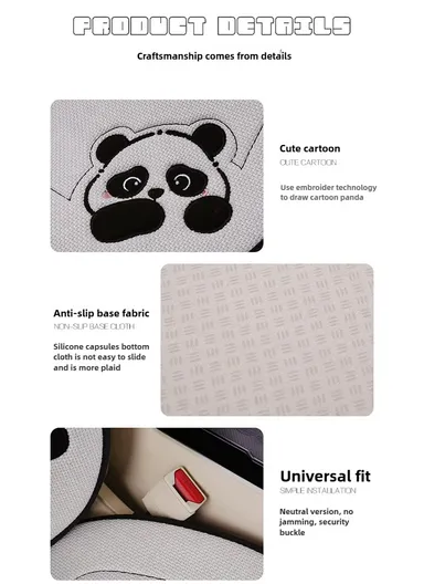 5-Pcs/Set FrontSeat + BackRest + RearSeat Universal Car Protector Mat, Ultra Comfort Car Seat Protector, Anti-Slip Front Car Seat Protector - White