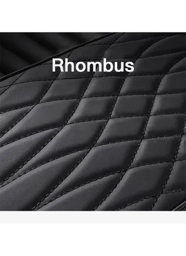 Waterproof Car Center Console Armrest Mat, Car Seat Box Protector, Leather Memory Foam Car Armrest Pad, Vehicle Armrest Box, Leather Car Armrest Cover Protector (L32 x W21 x T5)cm - Black