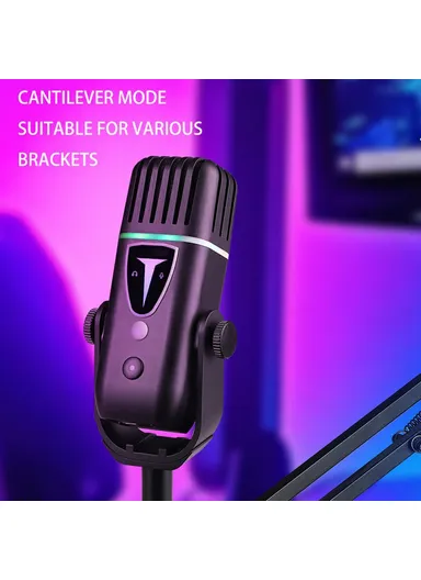 PDO-30 Plug and Play Desktop Microphone High Sensitivity E-Sports Gaming Condenser Mic