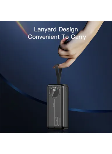 30000mAh 22.5W Portable Fast Charging Power Bank With Digital Display YP42 