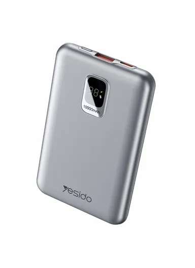 10000mAh PD 20W Portable Fast Charging Power Bank With Digital Display YP46