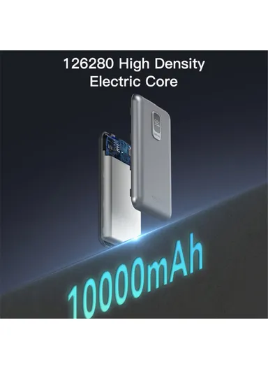 10000mAh PD 20W Portable Fast Charging Power Bank With Digital Display YP46