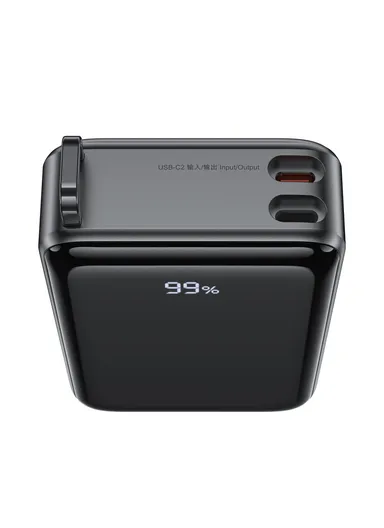 20000mAh PD 67W Fast Charging Li-Polymer Power Bank With 100W Type-C To Type-C Cable M4-20000 (L11 x W7 x H3)cm