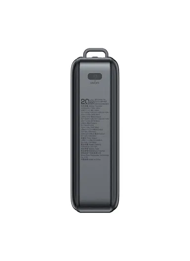 20000mAh PD 67W Fast Charging Li-Polymer Power Bank With 100W Type-C To Type-C Cable M4-20000 (L11 x W7 x H3)cm