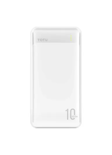 10000mAh 20W PD Fast Charging Power Bank Portable Phone Charger External Battery Pack - White